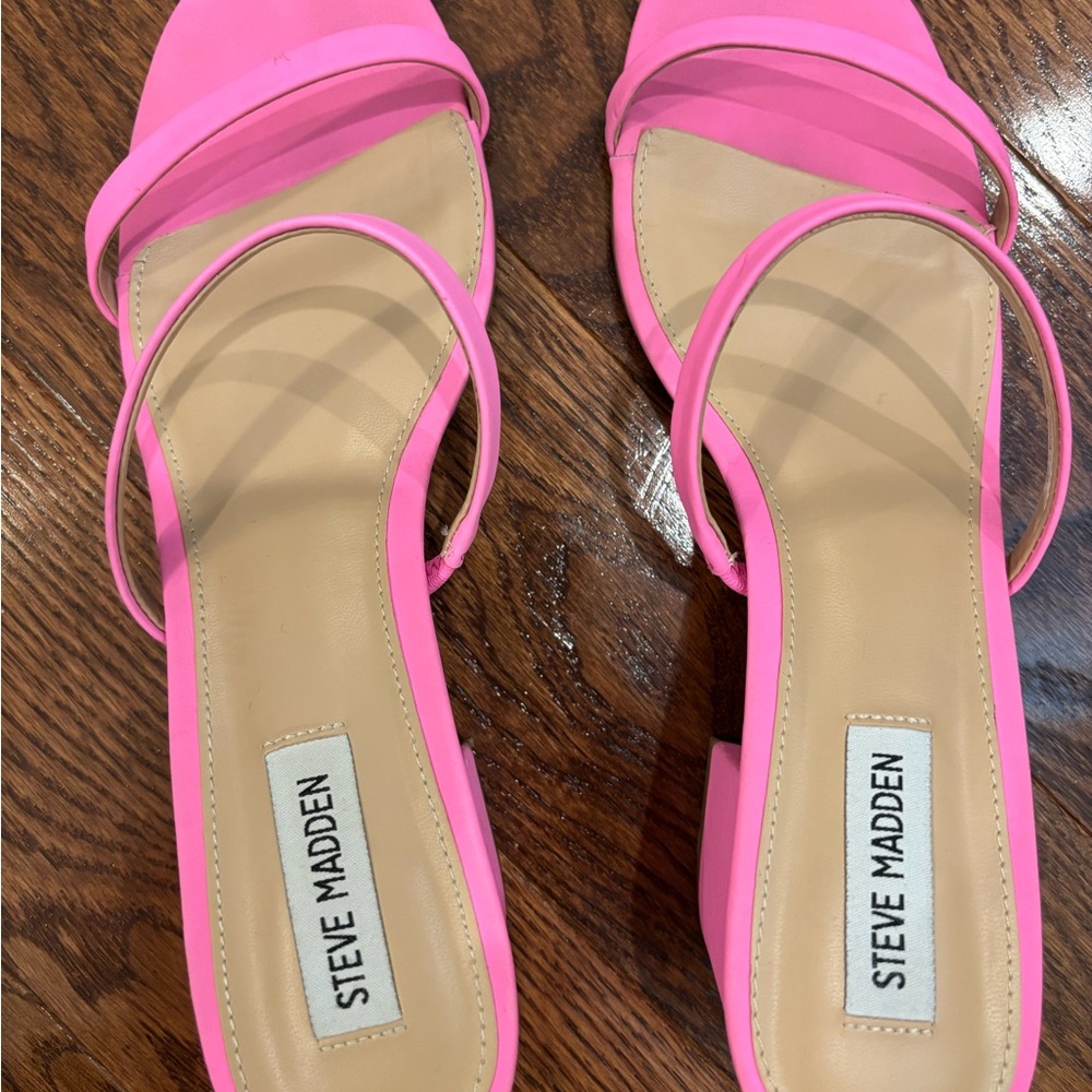 Steve Madden Vibrant Pink Heels